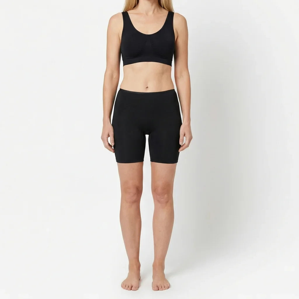 Beeren Dames Boxer Elegance Zwart 2-Pack - gedragen