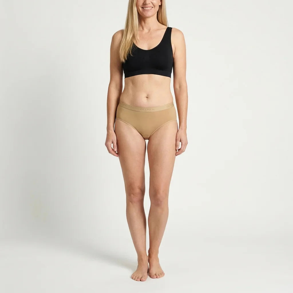 Beeren Dames Young Heupslip Huidskleur 2-Pack - gedragen