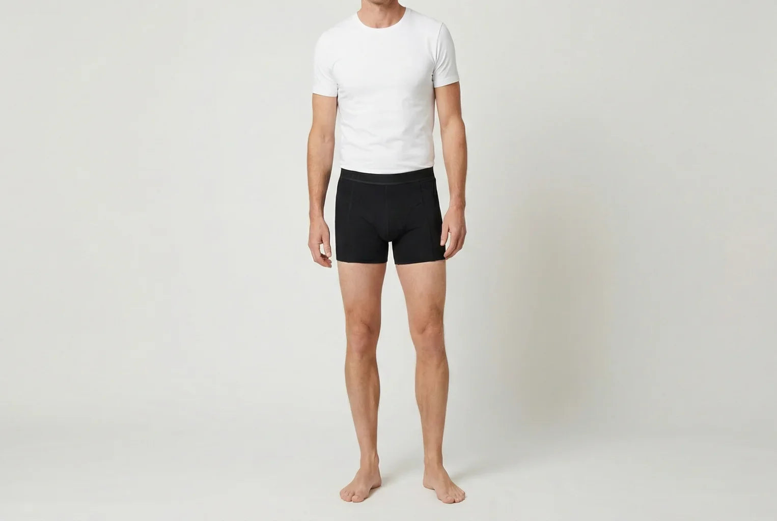 Rj Pure Color Heren Boxershort - gedragen
