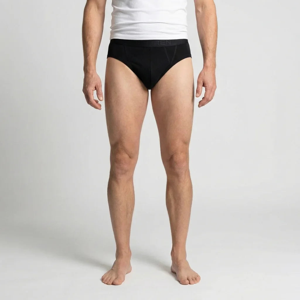 Beeren Heren Sportslip Zonder Gulp Young Wit 2-Pack - gedragen