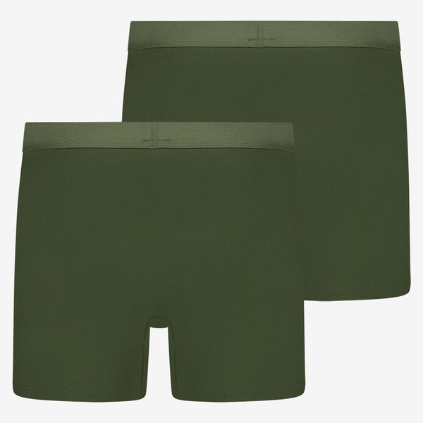 Beeren Heren Boxershort Elegance Donkergroen 2-Pack