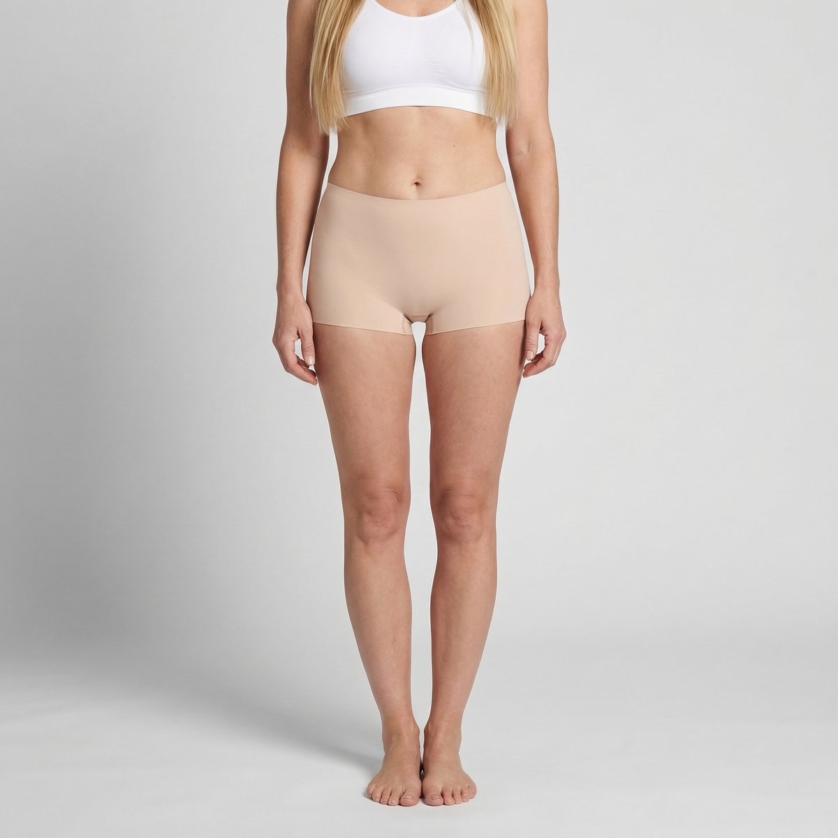 Beeren Dames Short Invisible Huidskleur Voordeelpack - gedragen