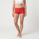 Beeren Dames Short Invisible Rood Voordeelpack - gedragen
