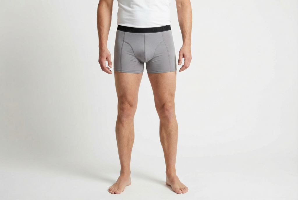 Beeren Heren Boxershort Hugo grijs voordeelpack - gedragen