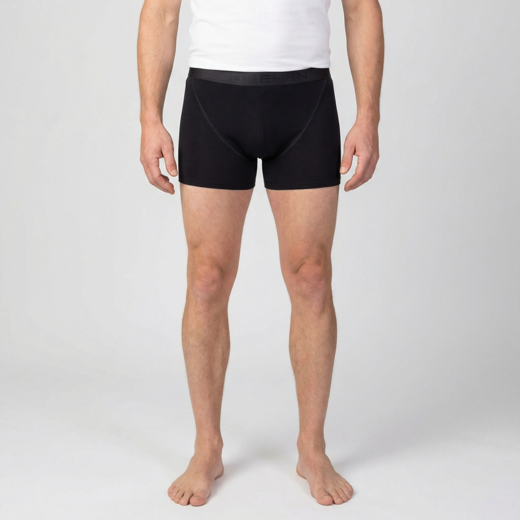 Beeren Heren Boxershort Young Zwart 2-Pack - gedragen