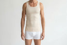 Beeren Heren Singlet M3000 Huidskleur voordeelpack - gedragen