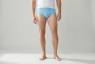 Beeren Heren Slip Met Gulp Blauw M3000 2-Pack - gedragen