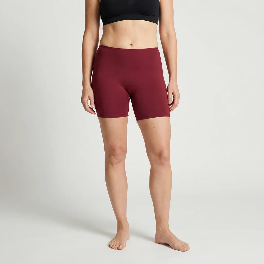 Beeren Dames Boxer Elegance Donkerrood Voordeelpack - gedragen