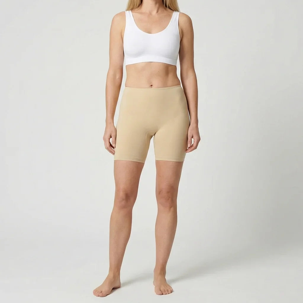 Beeren Dames Boxer Elegance Huidskleur 2-Pack - gedragen
