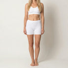 Beeren Dames Boxer Softly Wit 2-Pack - gedragen