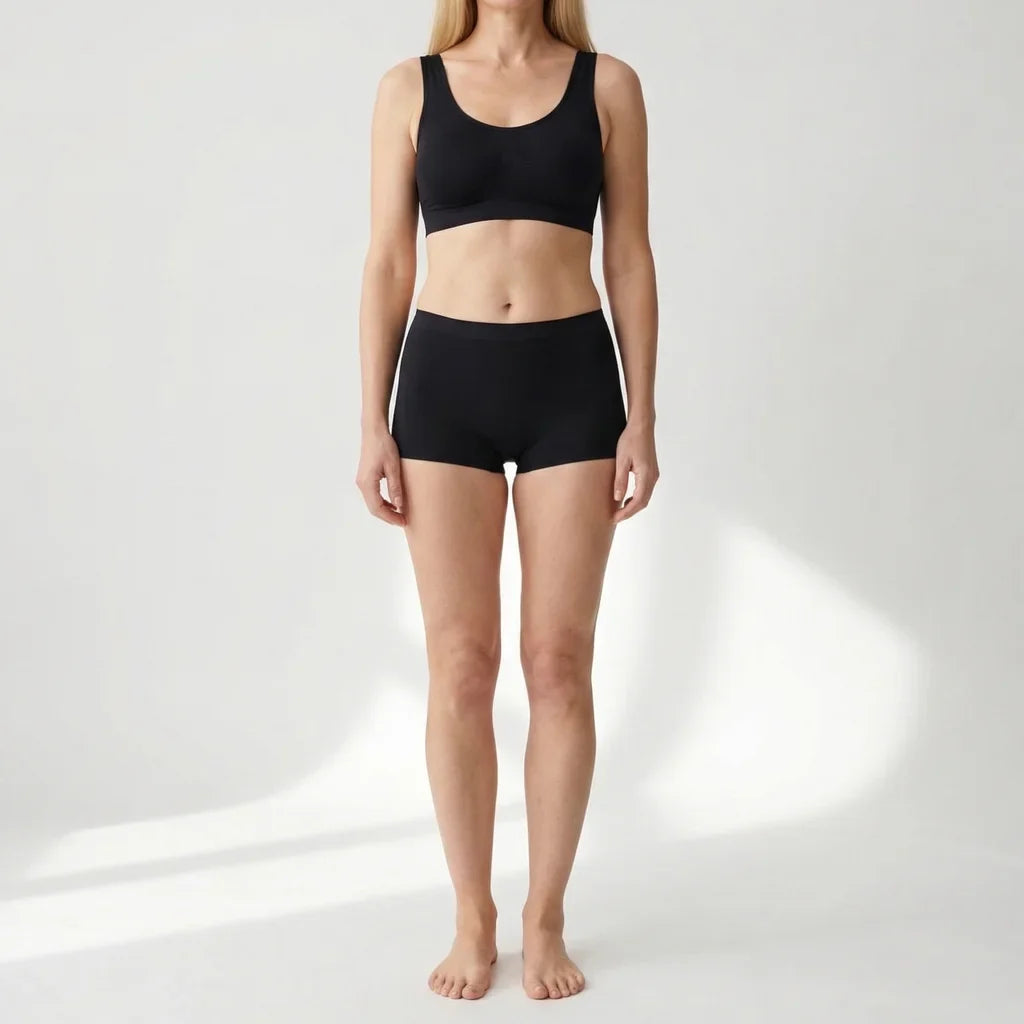 Beeren Dames Green Comfort Short Zwart Voordeelpack - gedragen