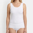Beeren Dames Hemd Elegance Ivoor 2-Pack - gedragen