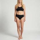 Beeren Dames Heupslip Young Zwart 2-Pack - gedragen