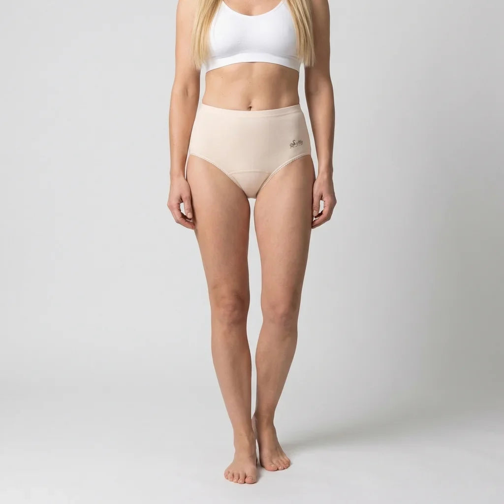 Beeren Dames Tailleslip Startex Wit 2-Pack - gedragen
