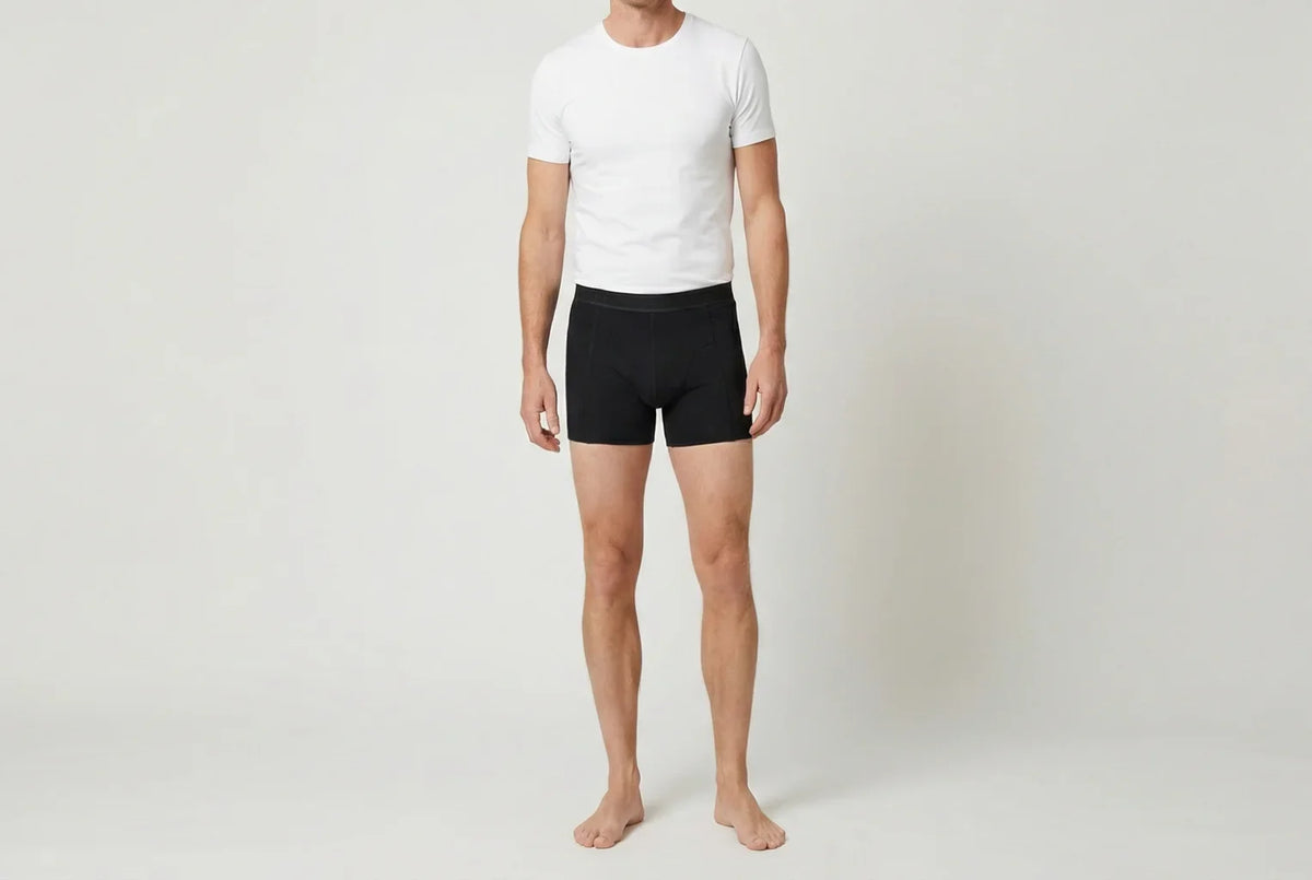 Rj Pure Color Heren Boxershort - gedragen