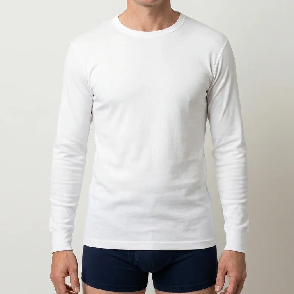 Beeren Heren T-Shirt Extra Lang M3000 Marine voordeelpack - gedragen